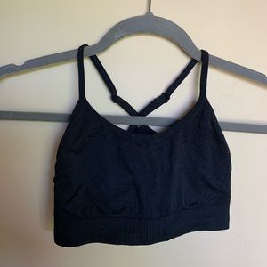 Black Sports Bra